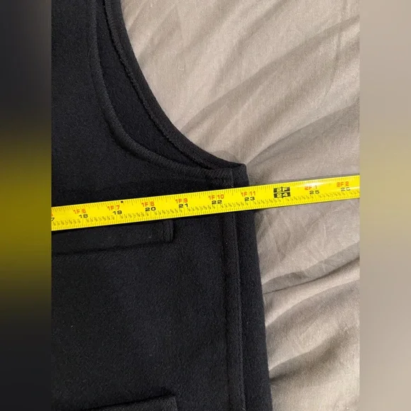 Vintage Filson Mackinaw Wool Western Vest (xl, dark blue) - Picture 9 of 13